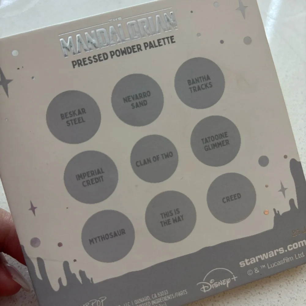 ColourPop Star Wars Mandalorian Eyeshadow Palette